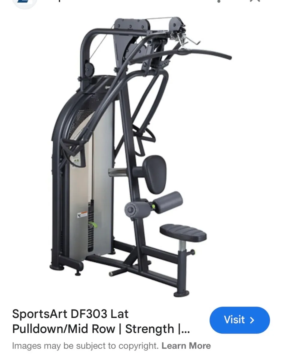 SportsArt 3 in 1 Machine. Lat / chest / pull - Image 2