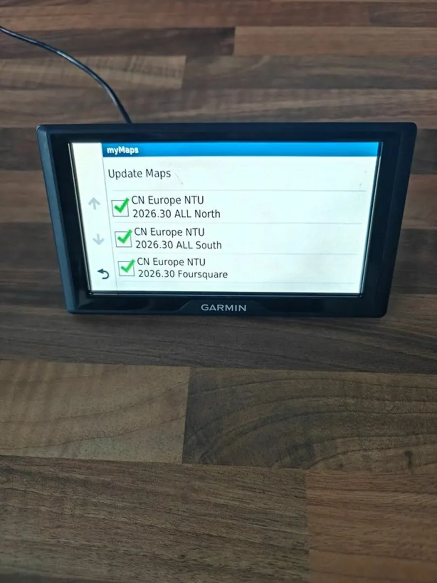 Garmin Drive 61 sat nav - Eircodes - Europe map - Image 3