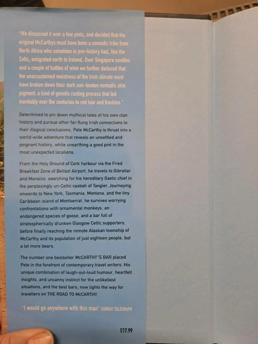 The Road to McCarthy 1st ed - Image 4