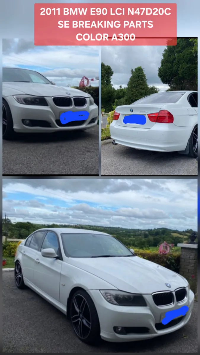 2011 BMW E90 LCI 320D N47D20C SE BREAKING PARTS - Image 2