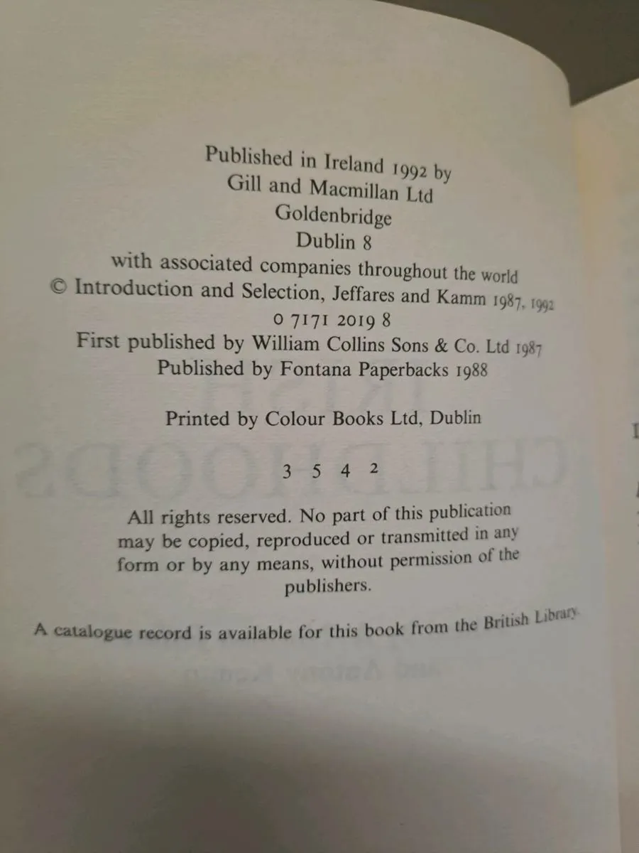 Irish Childhoods: An Anthology - Image 4