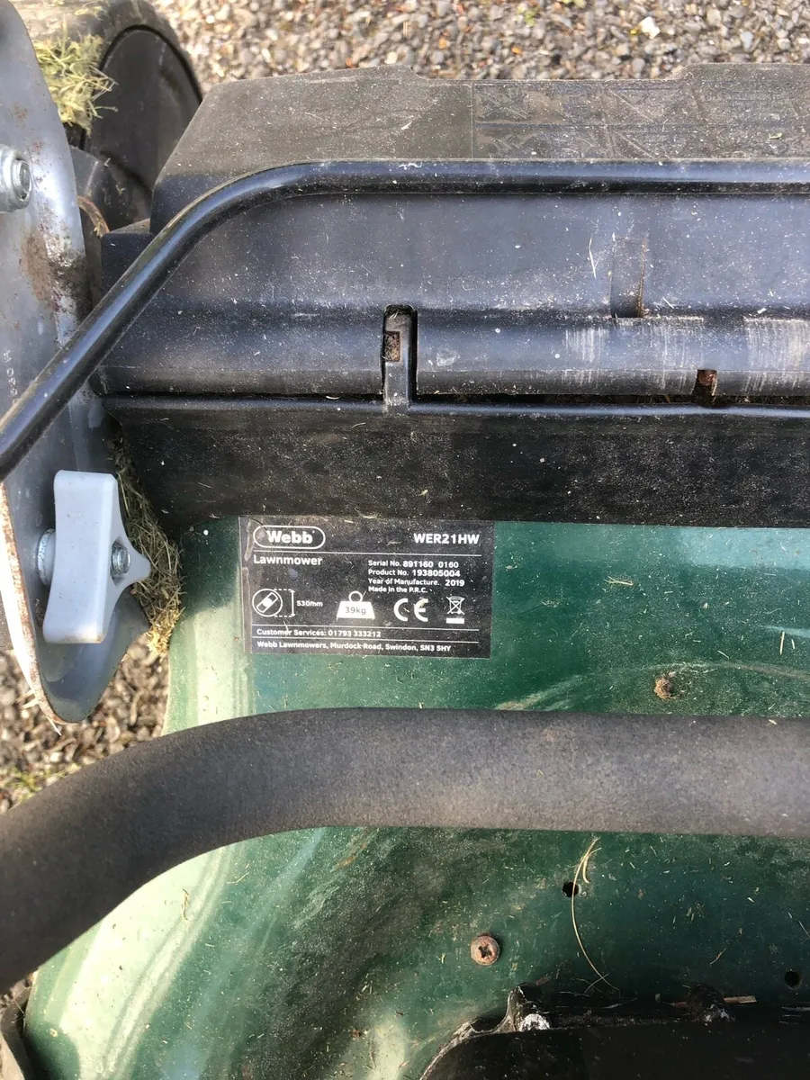 Webb self propelled lawn mower - Image 3
