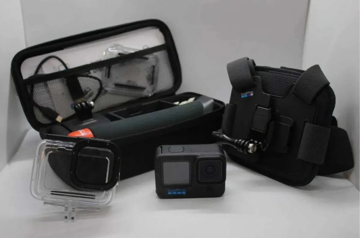 GoPro HERO 12 Black Action Sports Camera + Kit - Image 1