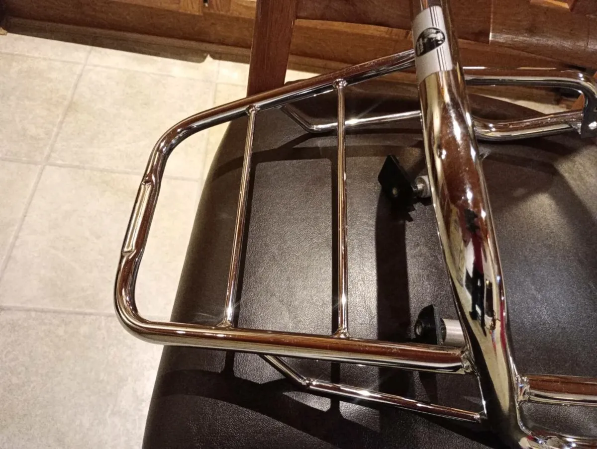 Kawasaki W800/W650 luggage rack/topbox carrier. - Image 4