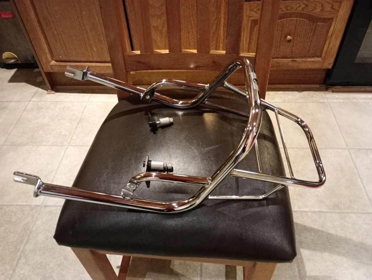 Kawasaki W800/W650 luggage rack/topbox carrier. - Image 1