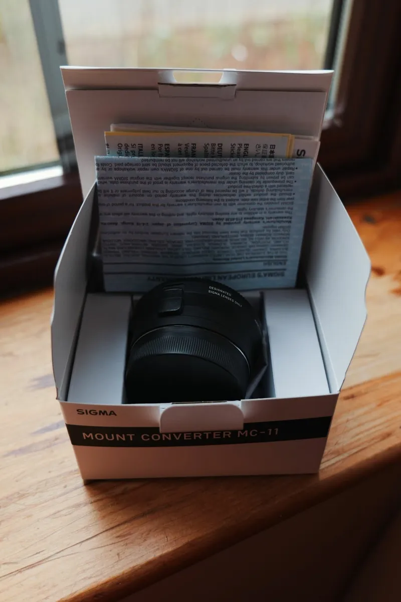 Sigma MC-11 adapter EF to E mount free postage - Image 1