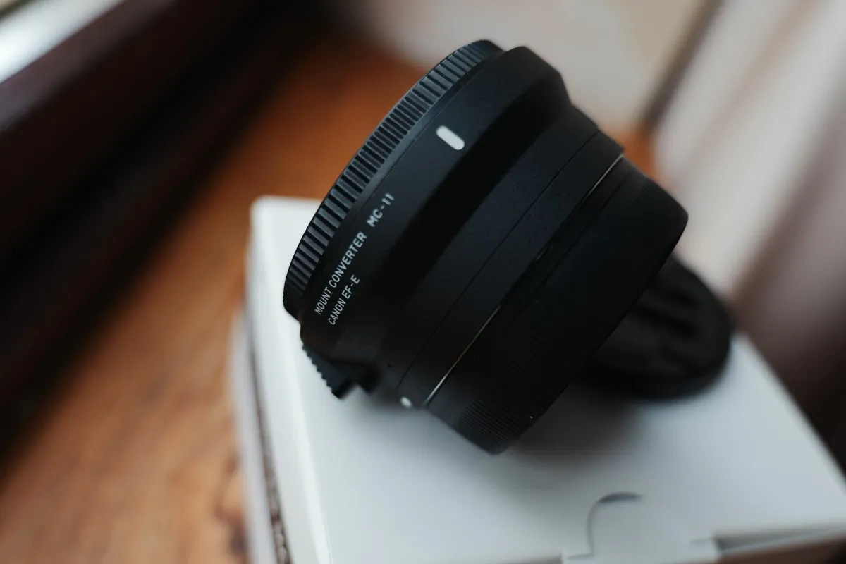 Sigma MC-11 adapter EF to E mount free postage - Image 2