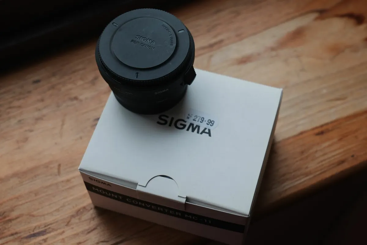 Sigma MC-11 adapter EF to E mount free postage - Image 4