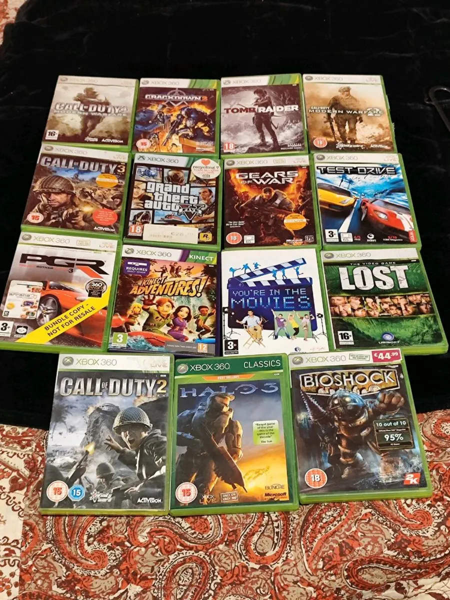 Various xbox 360 games