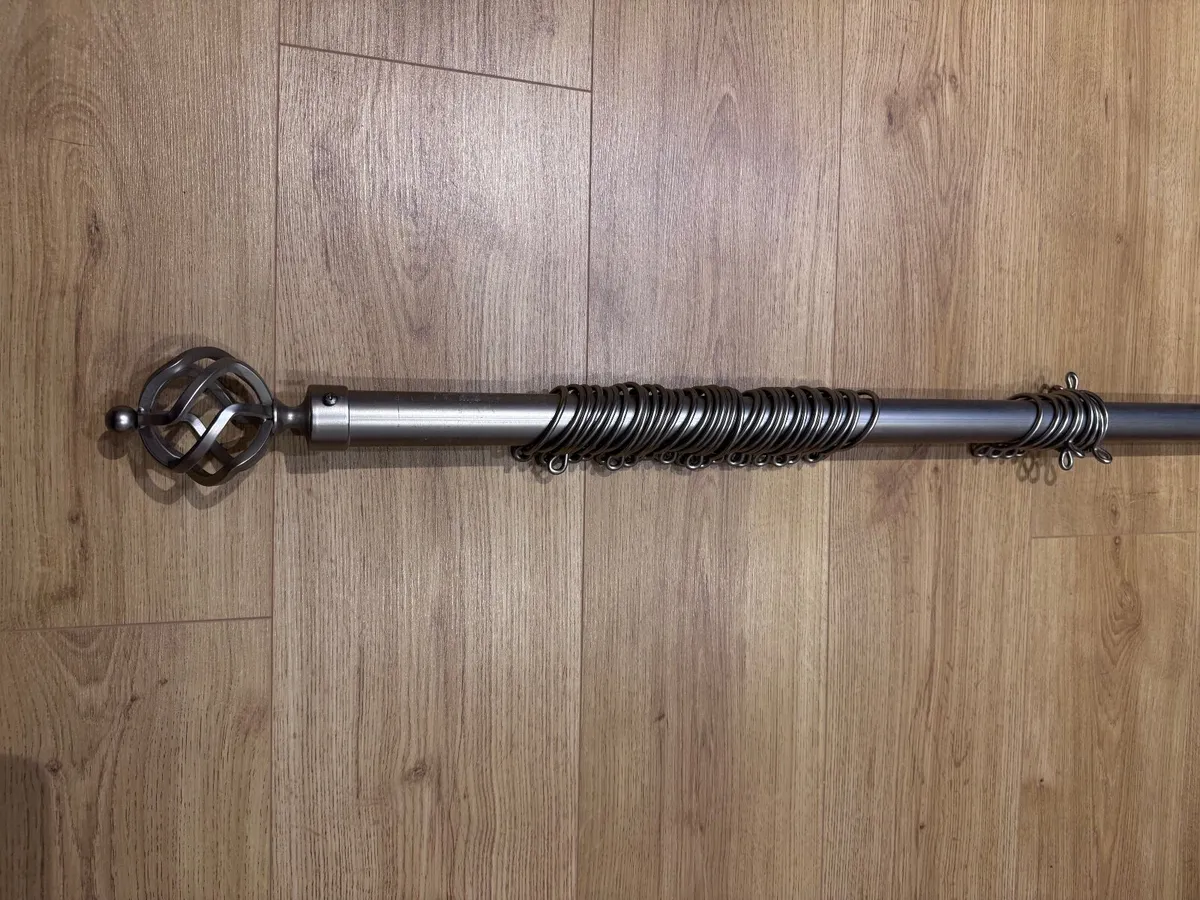 Stain Steel Cage Curtain Pole - Image 2