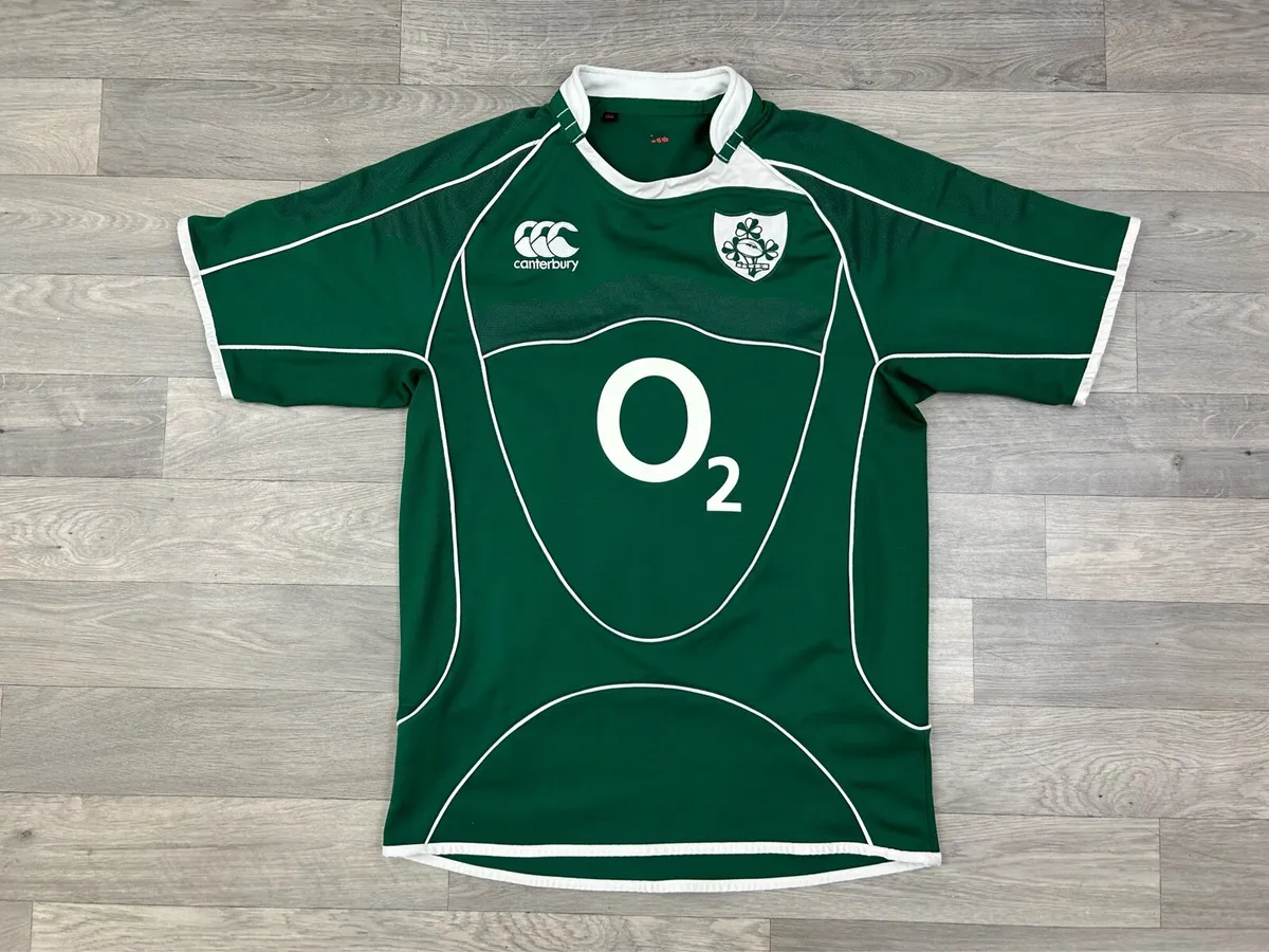 Vintage 2007 Canterbury Ireland Rugby jersey Shirt - Image 1