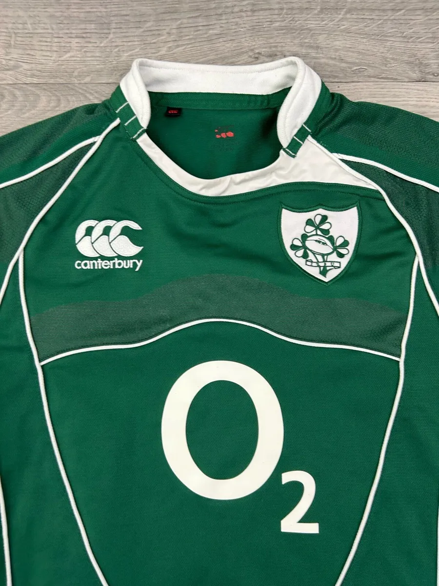 Vintage 2007 Canterbury Ireland Rugby jersey Shirt - Image 3