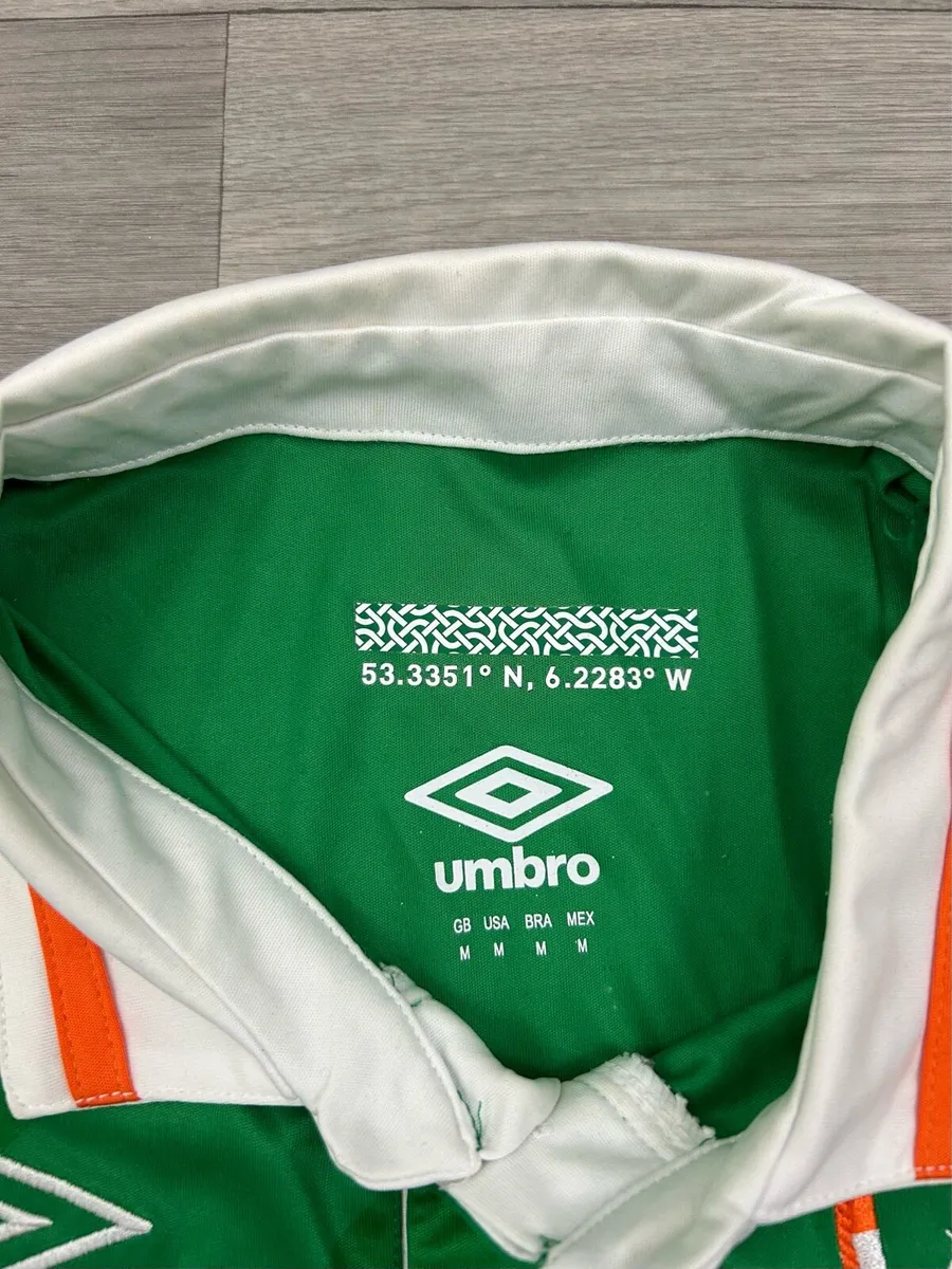 Umbro Ireland Home Jersey Shirt Mens Medium - Image 4