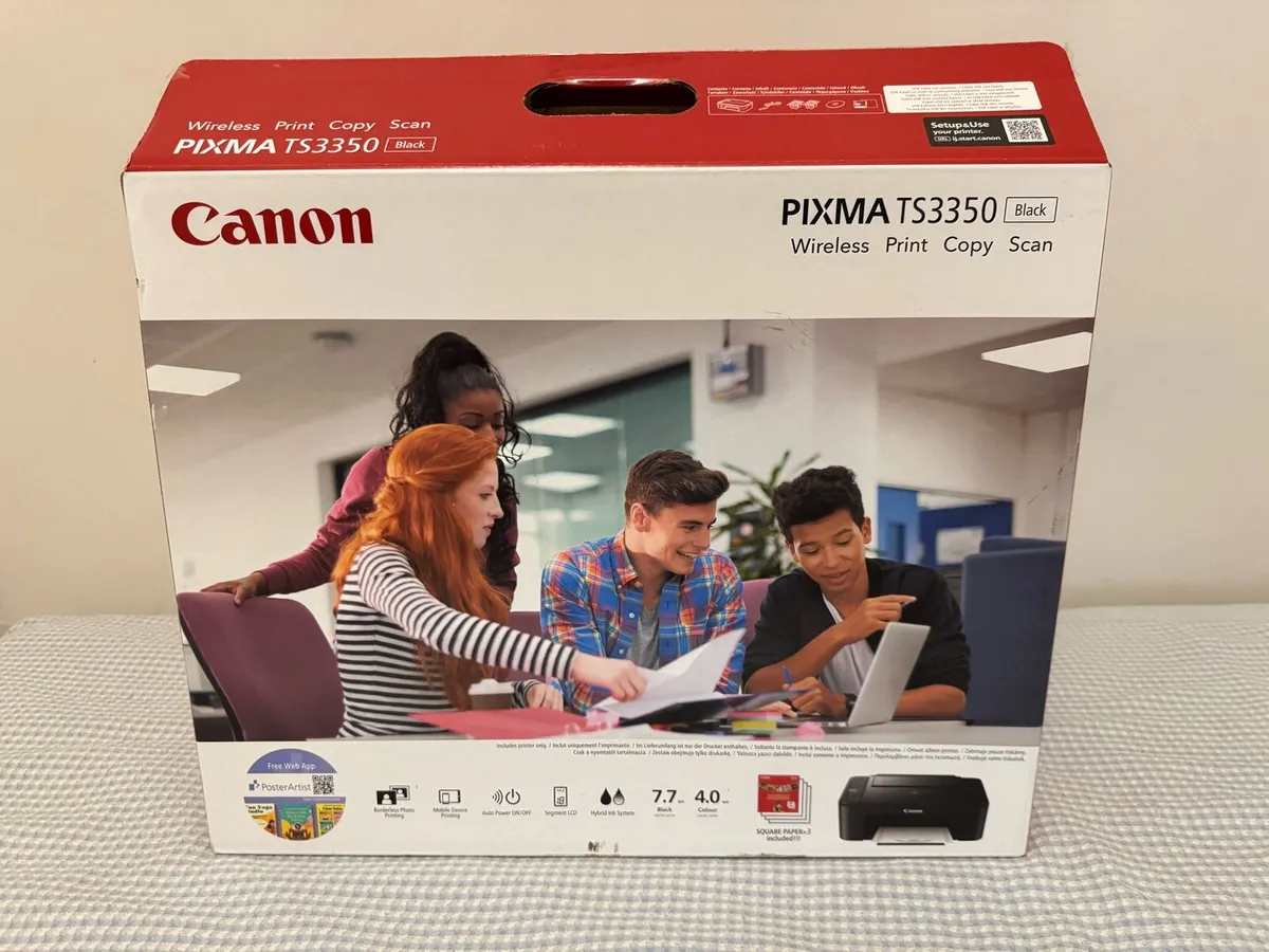 Canon TS3350 Printer - Like New -