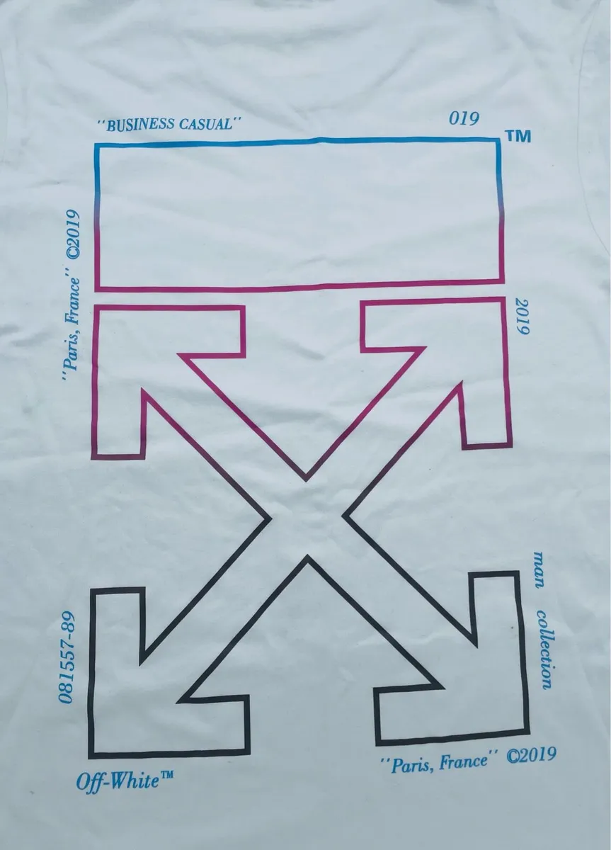 Off-White Fall/Winter 2019 T-Shirt Brand New - Image 4