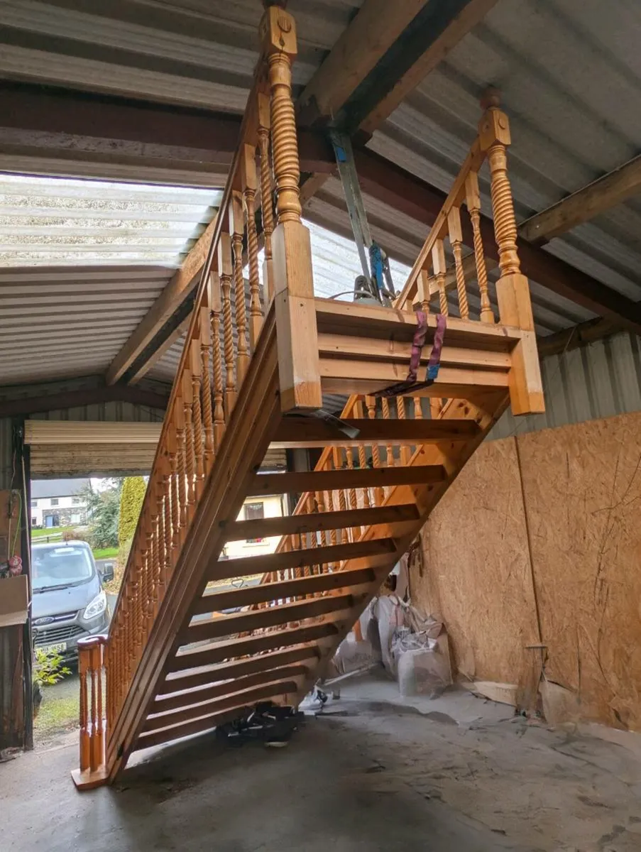 Stairs, Double Scroll Handrails - Image 3