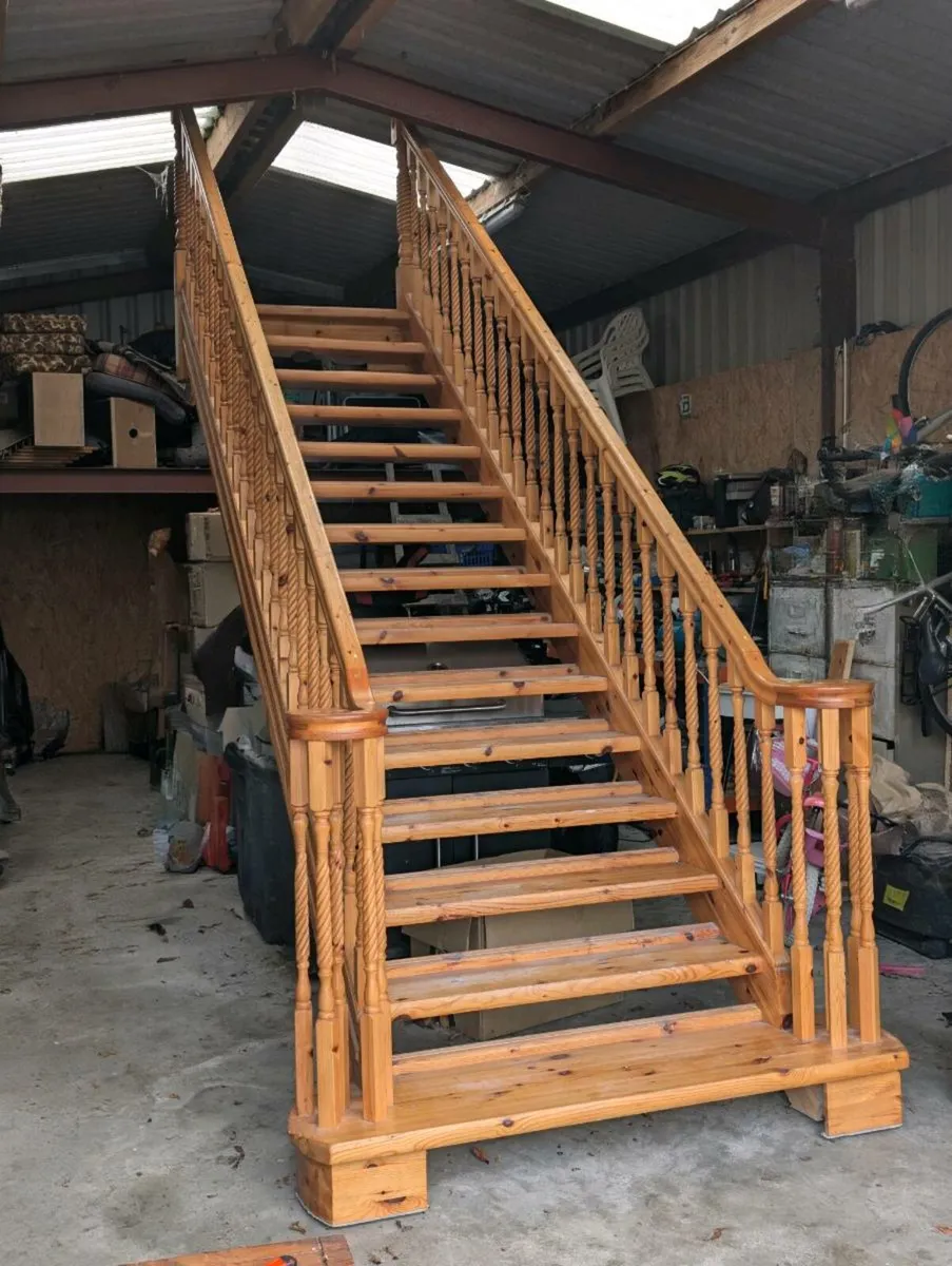 Stairs, Double Scroll Handrails - Image 2