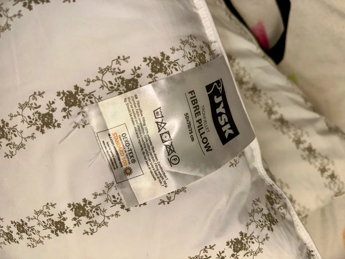 NEW 2 Pillows from JYSK (brand Tronfjellet) - Image 3