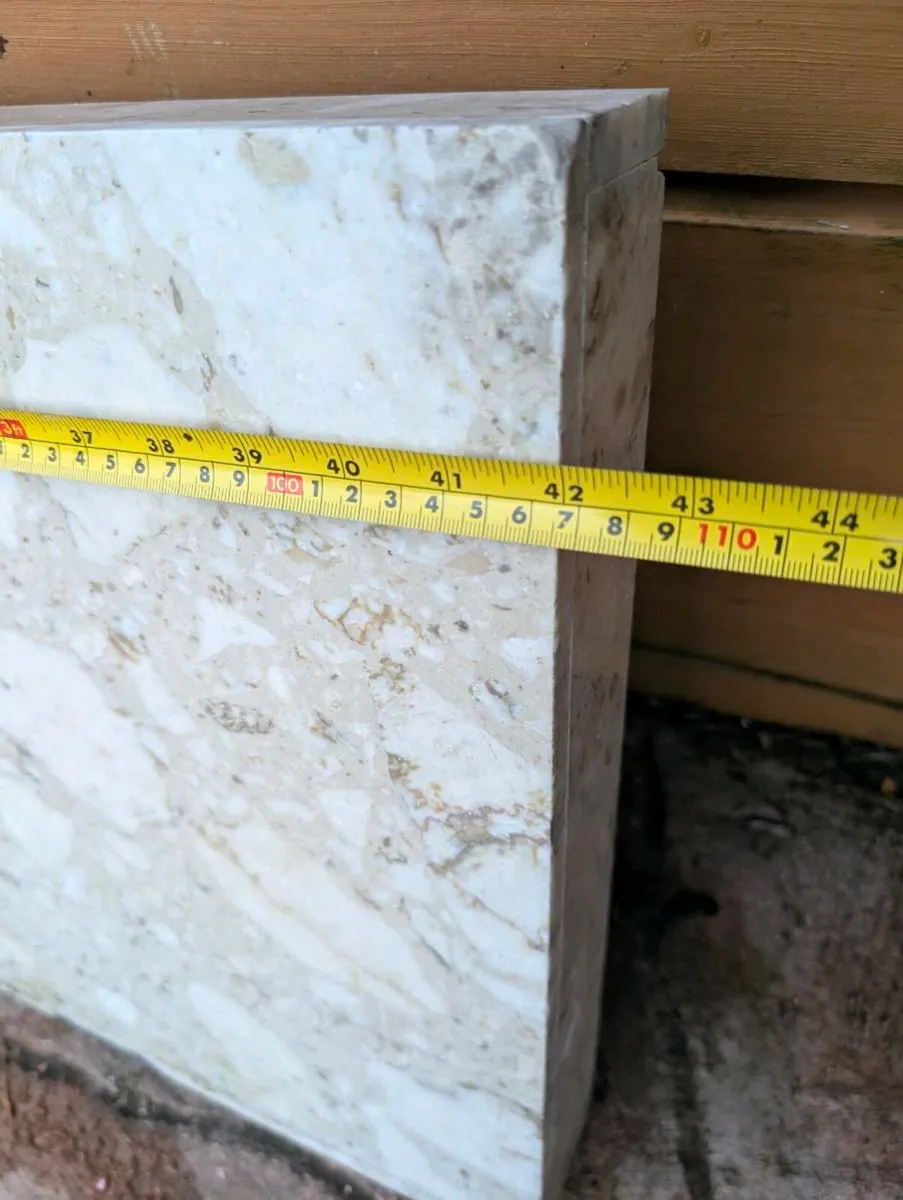 Marble Fireplace Hearth / Base - Image 3