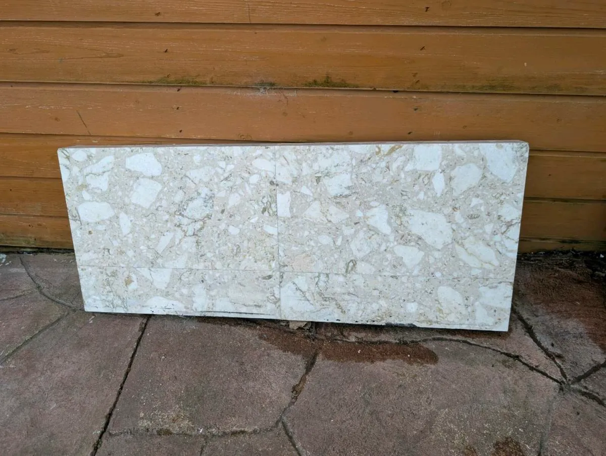 Marble Fireplace Hearth / Base - Image 1