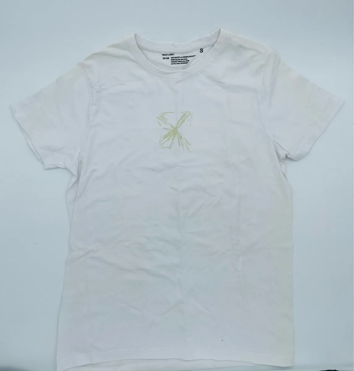 Off-White WHT Graphic T-Shirt - Image 1