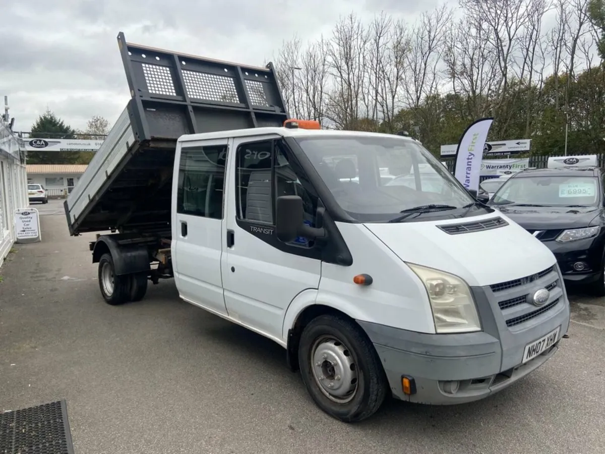 2.4 transit crew cab pickup for breaking