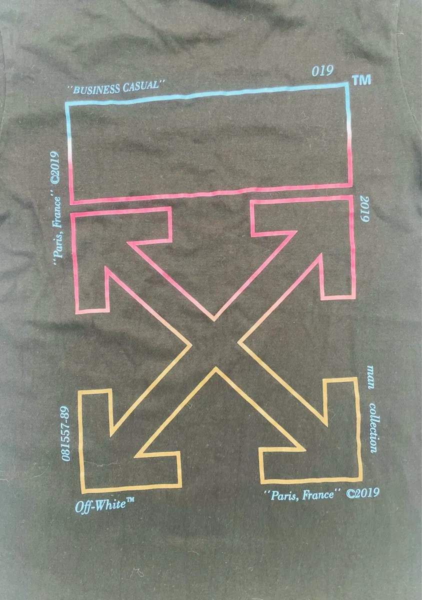 Off-White Fall/Winter 2019 Text T-Shirt - Image 4