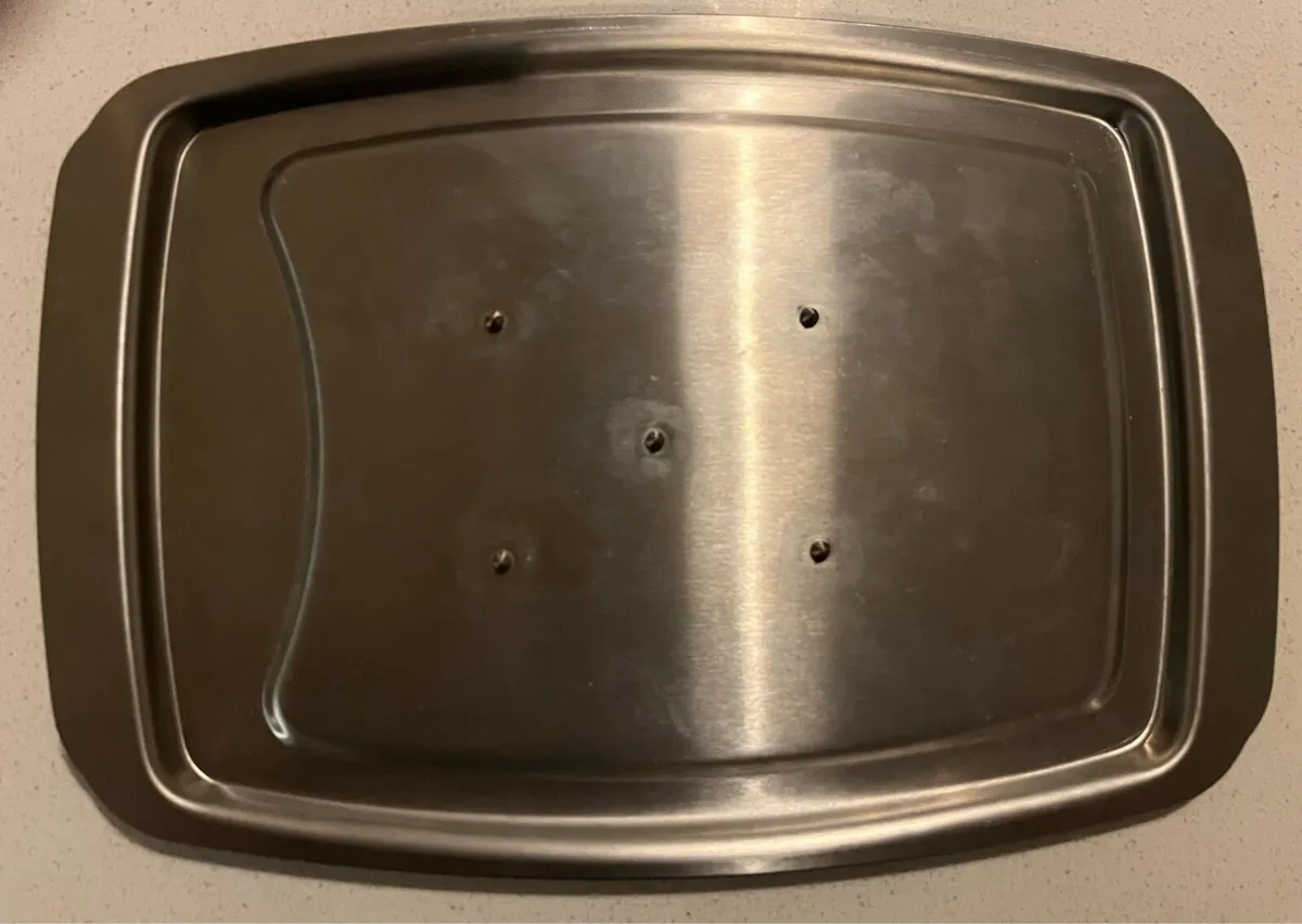 Stellar stainless steel carving tray - Image 2