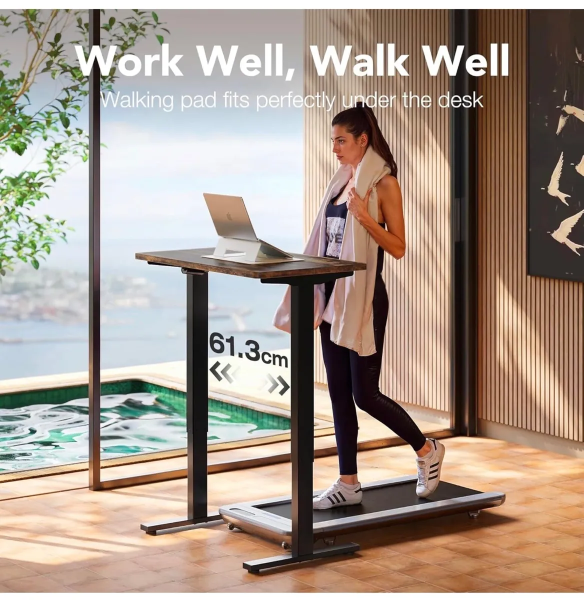 80 cm Electric Standing Desk Adjustable Height - Image 3