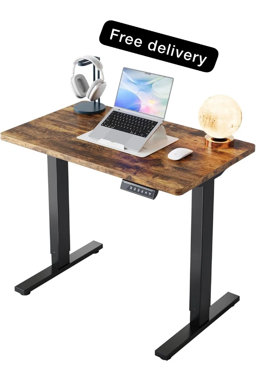 80 cm Electric Standing Desk Adjustable Height - Image 1