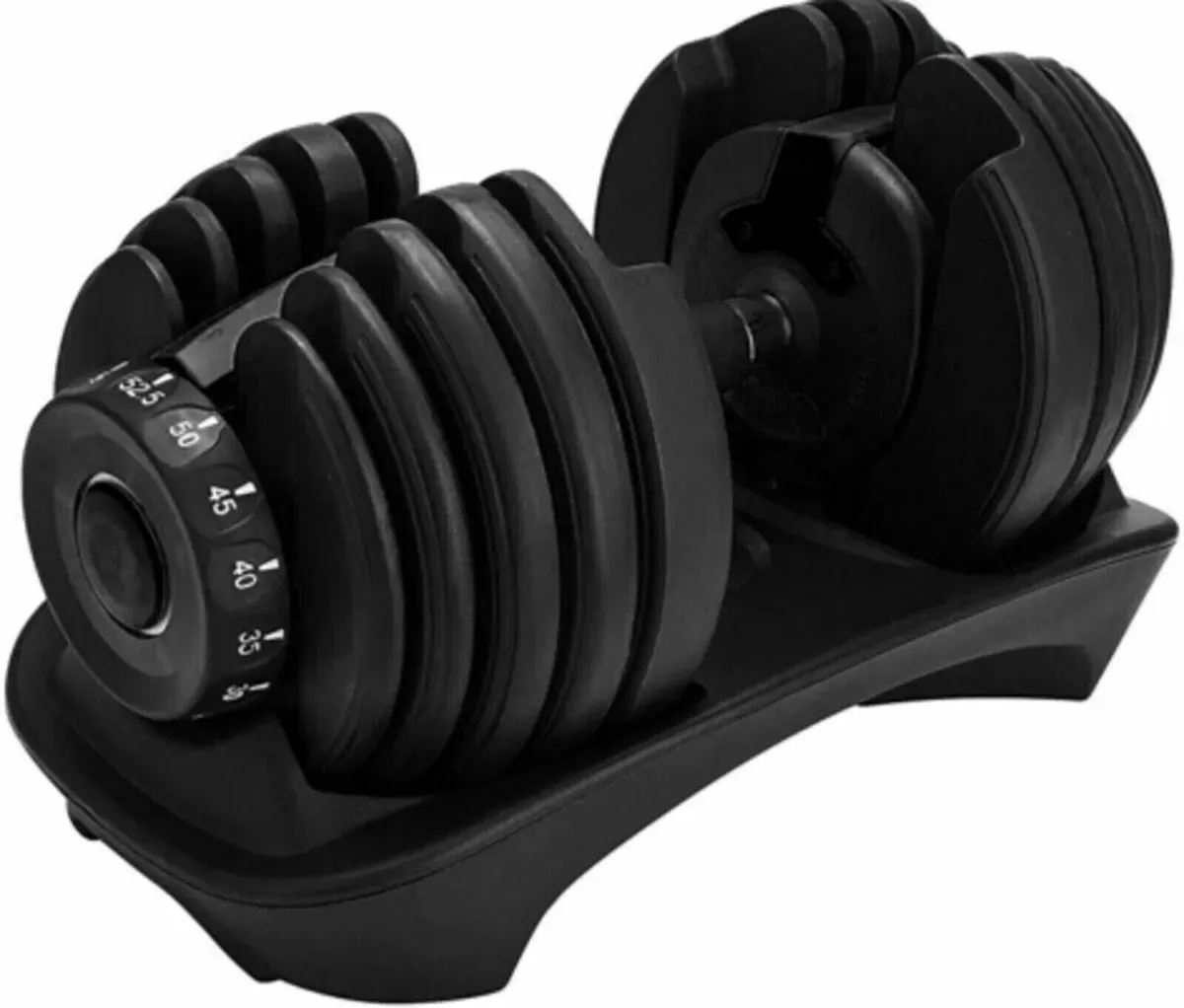 Weight Bench with 24kg Adjustable Dumbbells - Image 3
