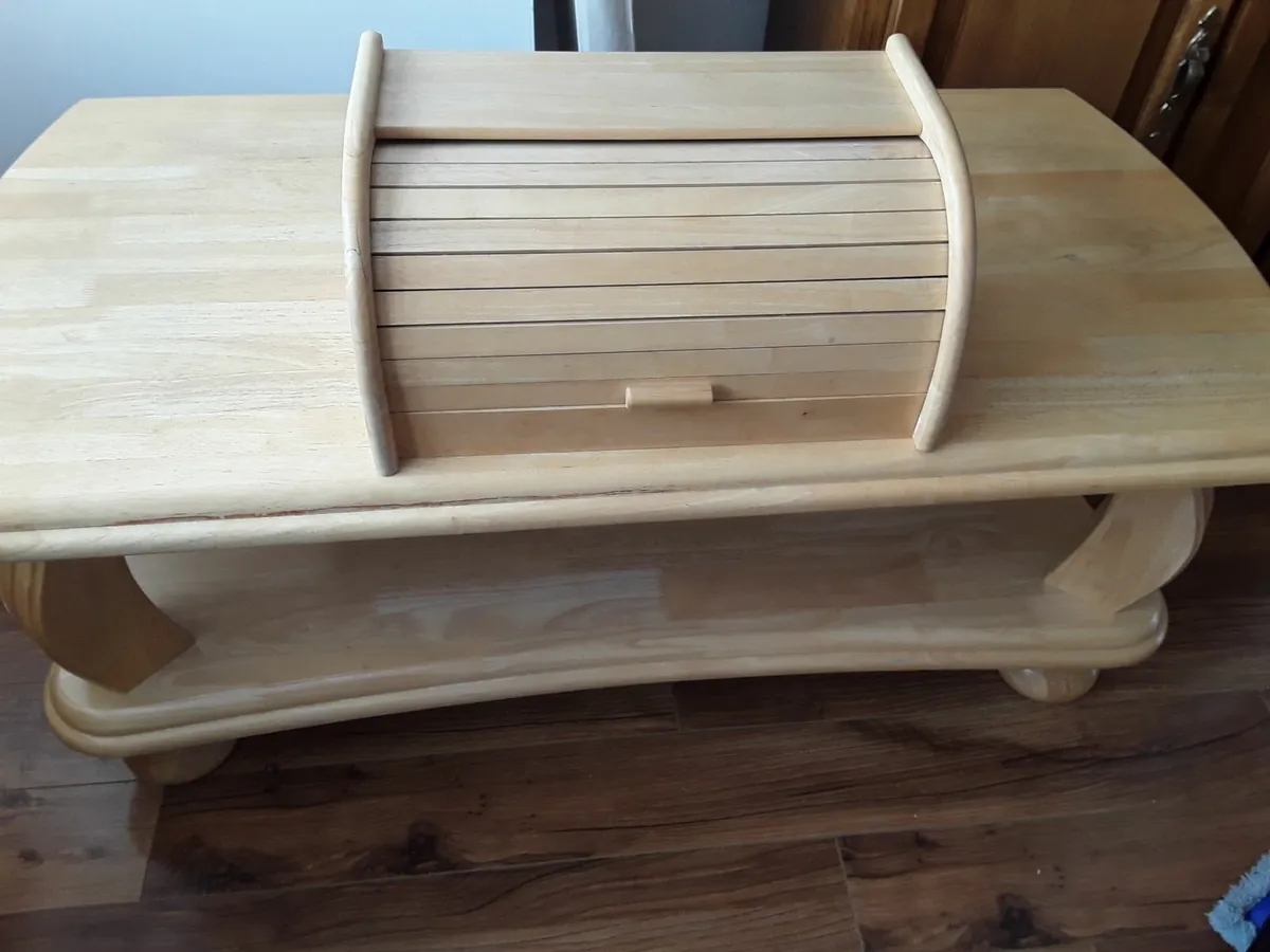 Brand new solid pine bread bin - Image 3