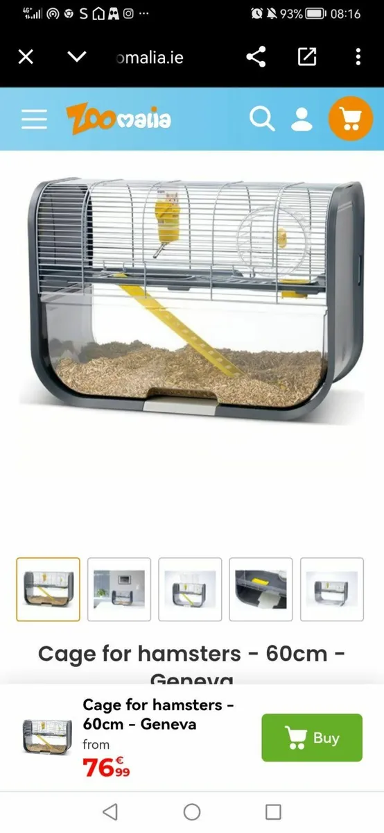 Geneva Luxury Haster Cage full set - Image 3