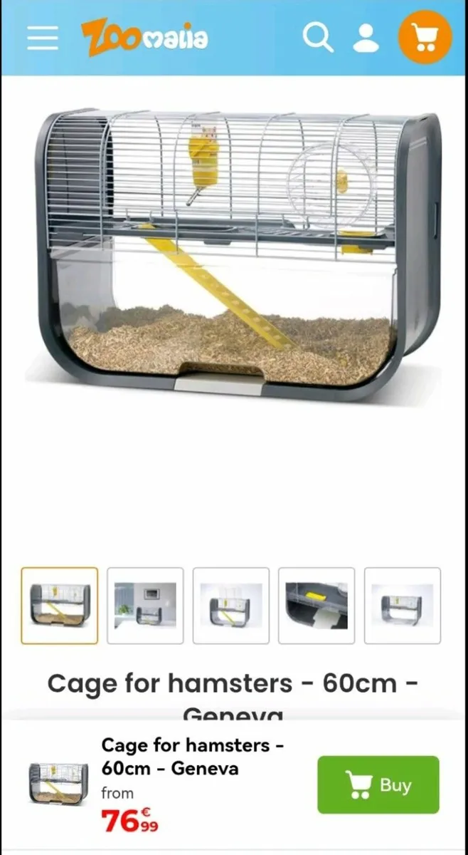 Geneva Luxury Haster Cage full set - Image 2