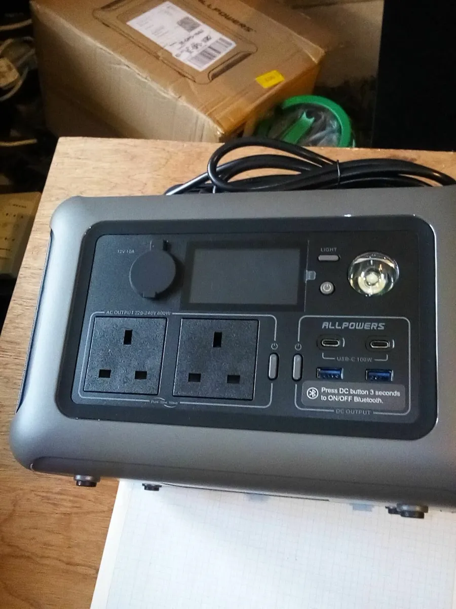 ALLPOWERS R600 Portable Power Station 600W ups - Image 1