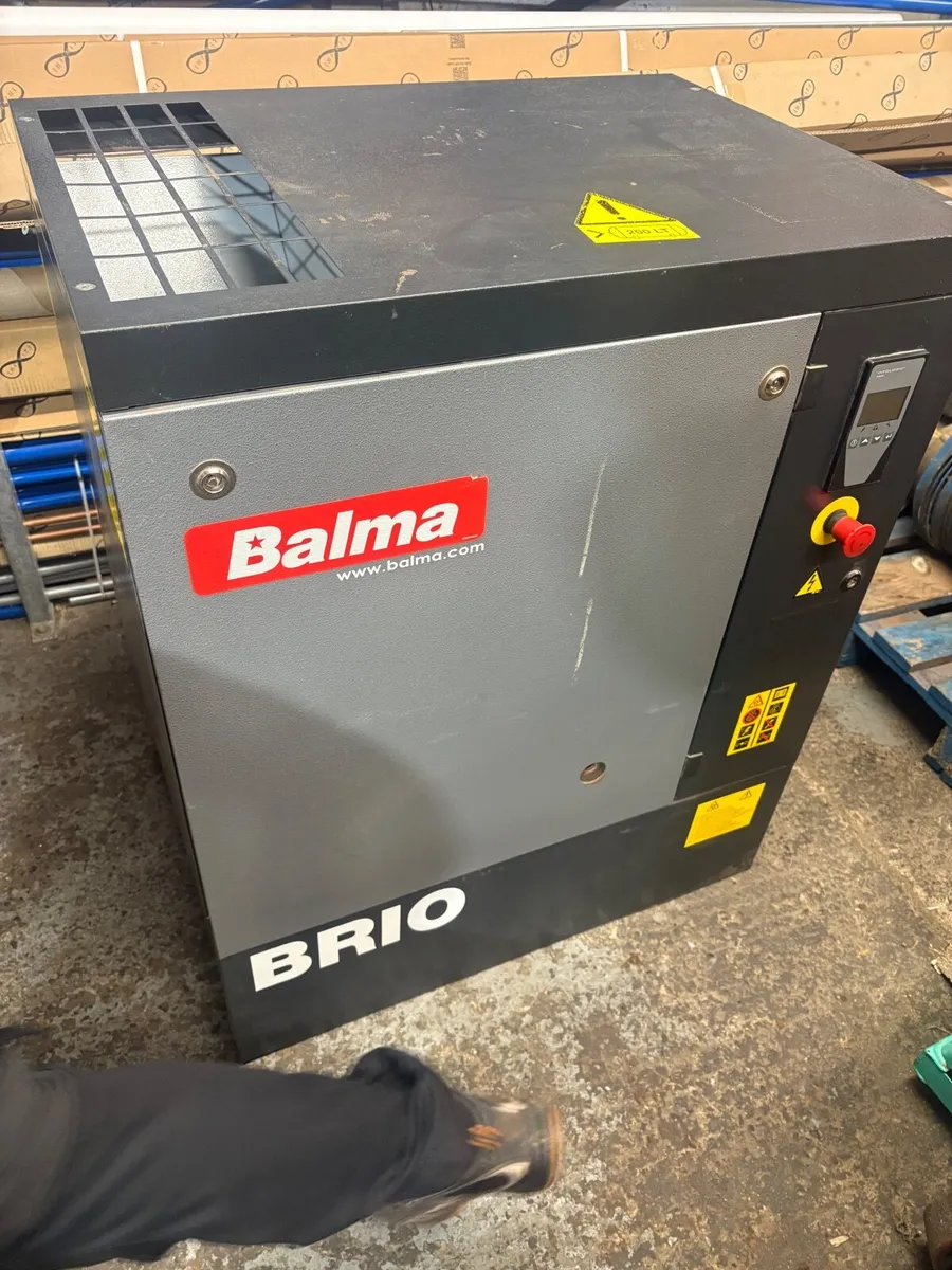 Balma 7.5kw 10hp screw compressor - Image 1