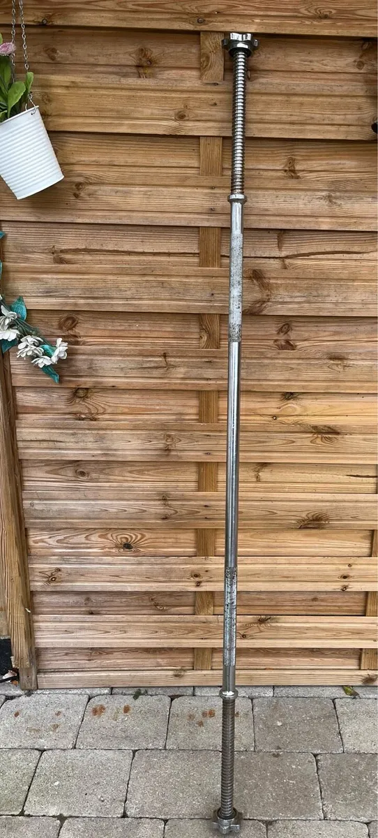 5.4ft Spinlock barbbell. 6kg. Standard 1” - Image 1