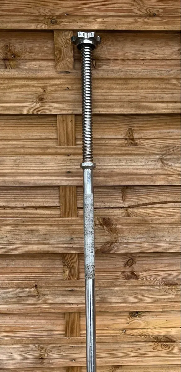 5.4ft Spinlock barbbell. 6kg. Standard 1” - Image 2