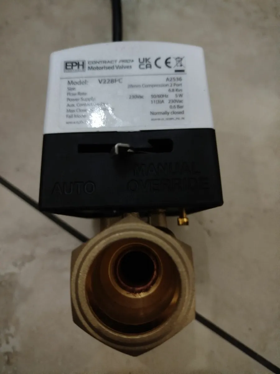 motorised  heating  valves  1" / 28mm - Image 4