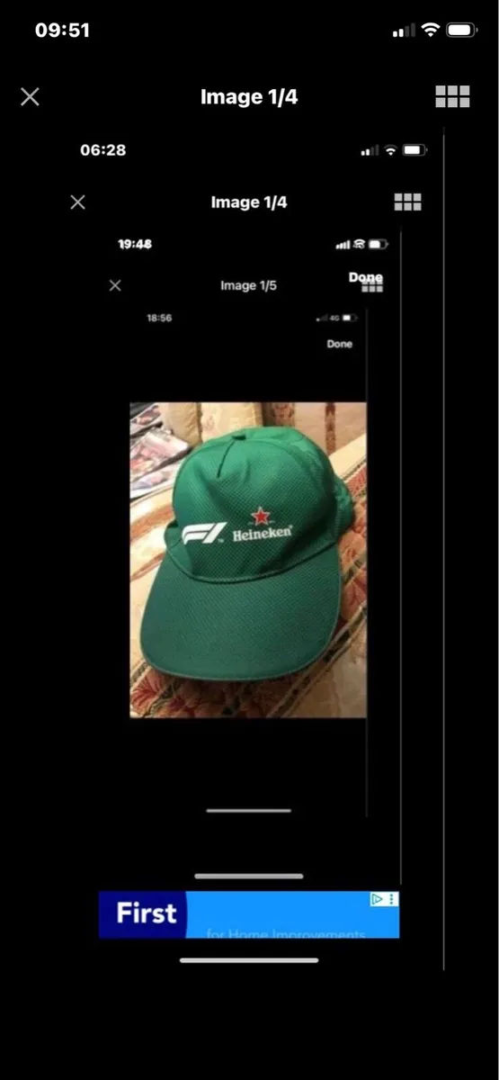 Formula 1 Heineken Cap - Image 1