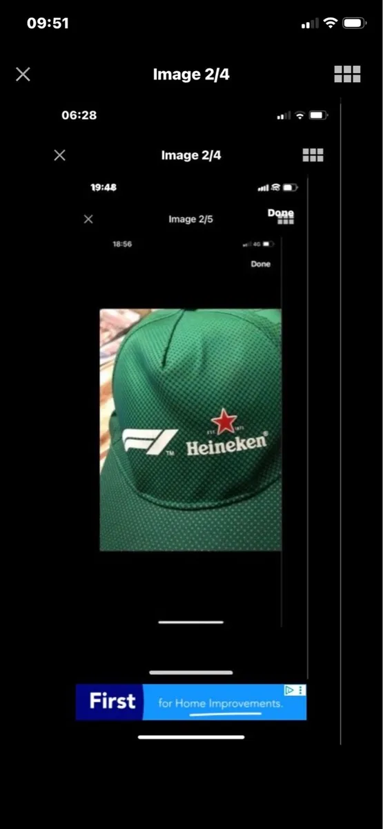 Formula 1 Heineken Cap - Image 2