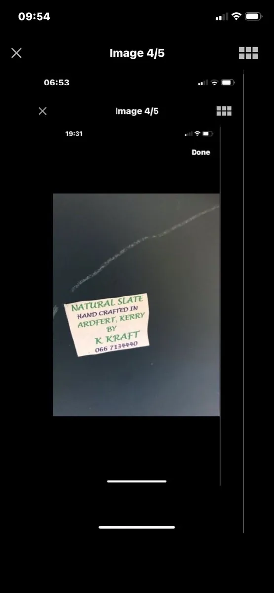 Kerry Slate Mirror(400 mil yr old slate) - Image 4