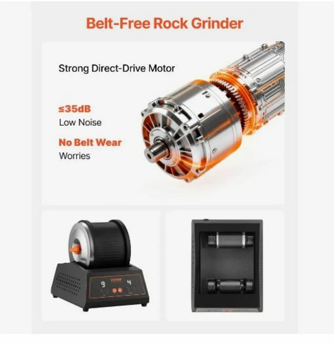 Rock Tumbler Kit, Rock Polishing Kit - Image 3