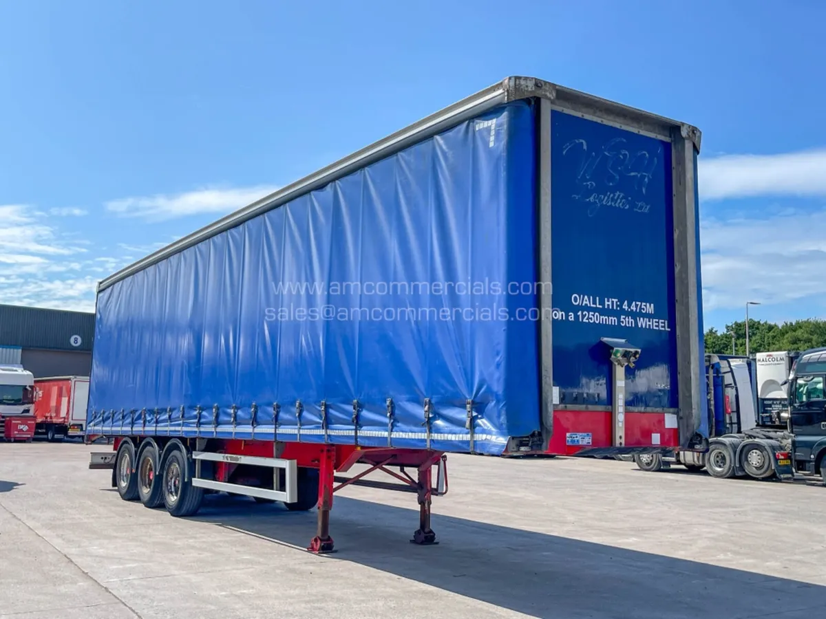 2014 MONTRACON CURTAIN SIDE TRAILER - Image 1