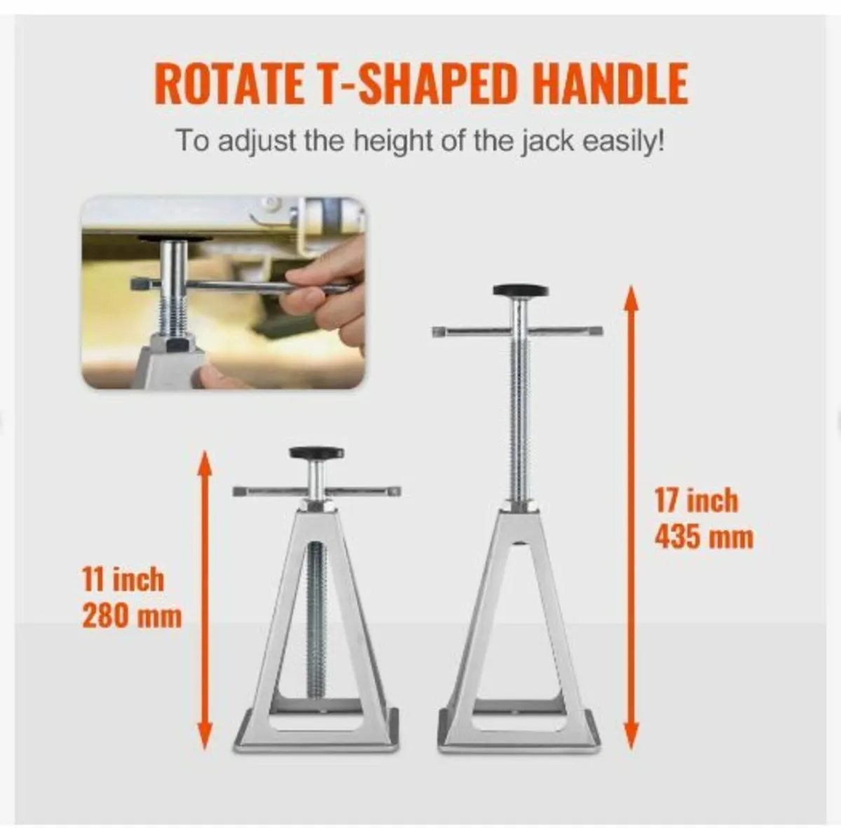 RV Stabilizer Jacks, 4 Pack Aluminum - Image 4