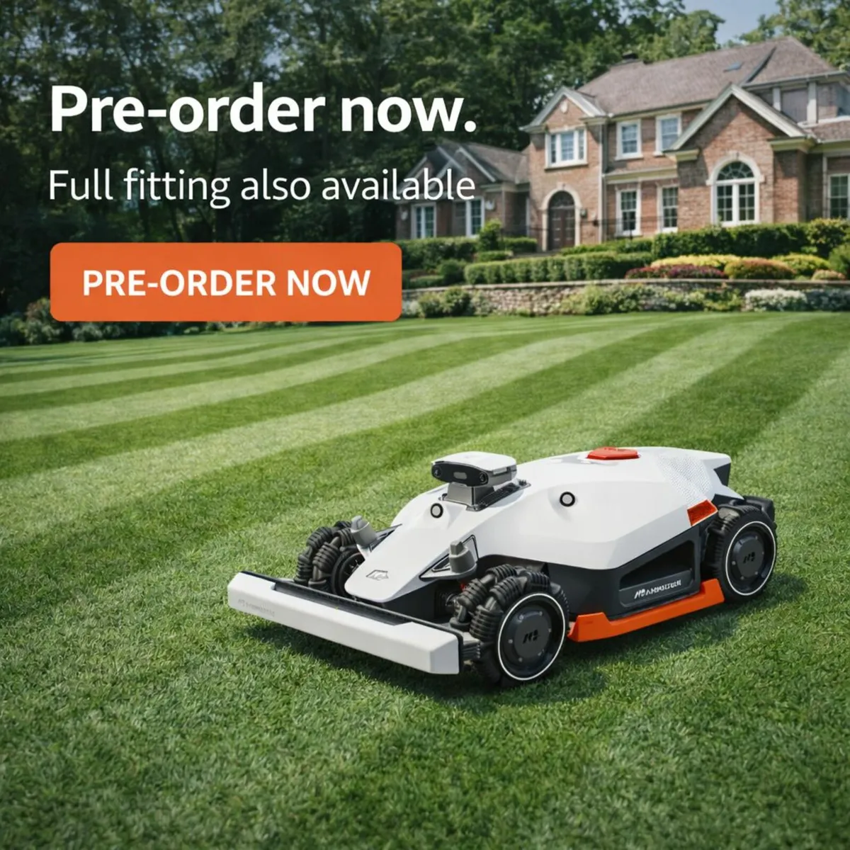 New Mammotion Luba 2 Robot Lawn Mower Gps - Image 1