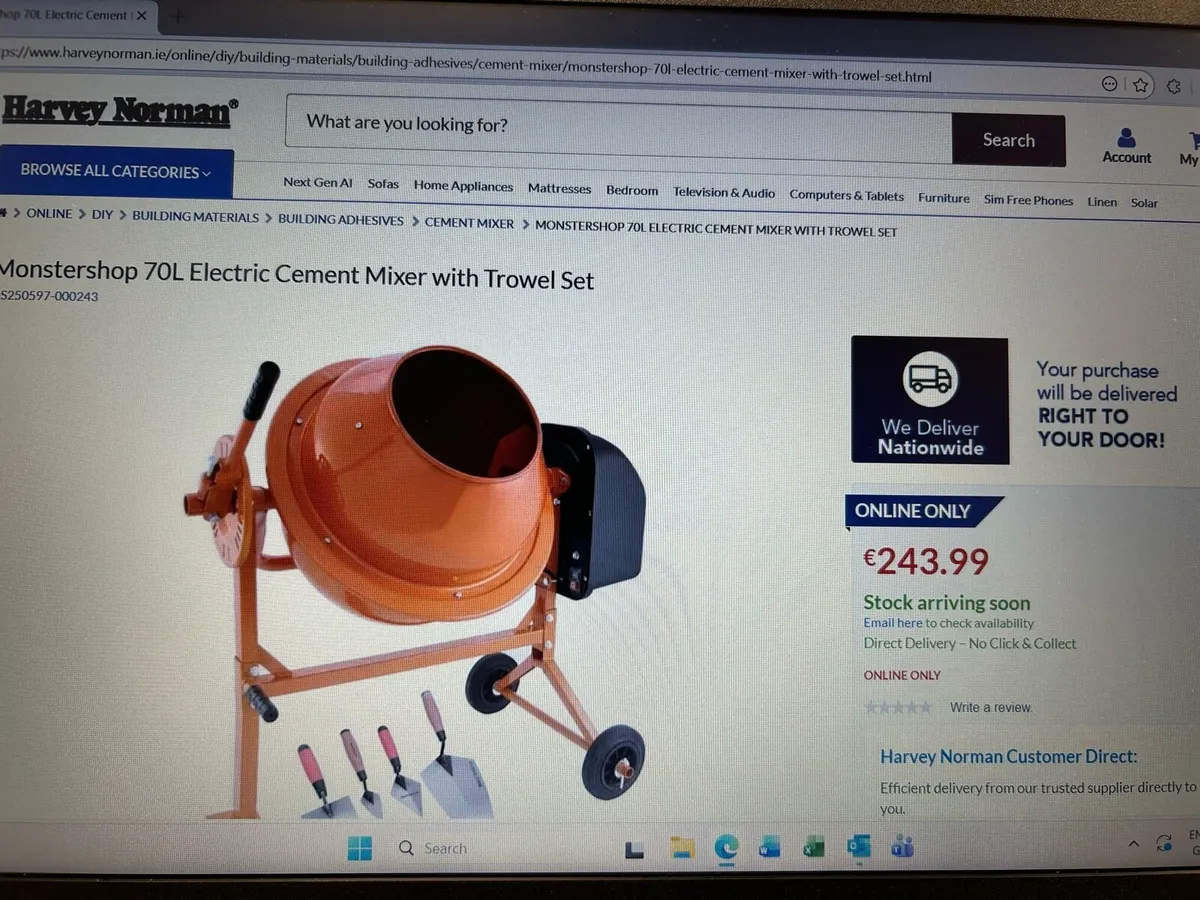 Cement mixer - Image 4