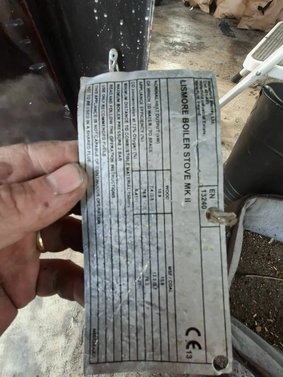 Stanley  lismore boiler stove - Image 4