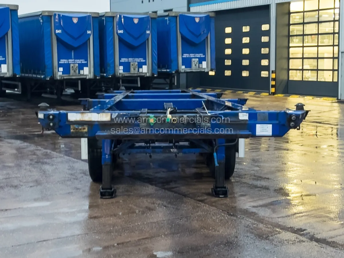 2015 SDC SLIDING SKELETAL TRAILER - Image 2