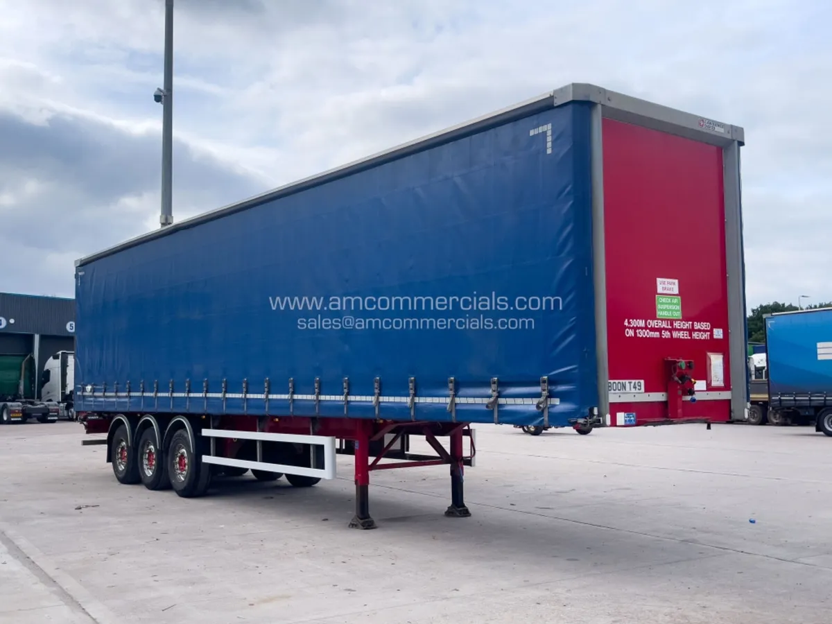 2018 LAWRENCE DAVID 4300MM CURTAINSIDE TRAILER - Image 1